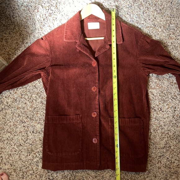 TOAST UK Organic Corduroy Jacket in Rust Size UK 8 / US S - Picture 7 of 7